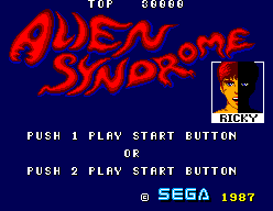 Alien Syndrome (SMS)   © Sega 1987    1/9