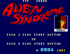 Alien Syndrome (SMS)   © Sega 1987    9/9