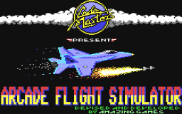 Arcade Flight Simulator (C64)   ©  1989    1/2