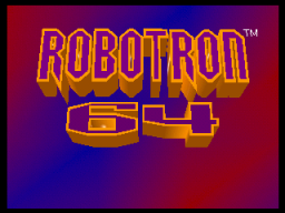 Robotron 64 (N64)   © Midway 1998    1/3