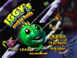 Iggy's Reckin' Balls (N64)   © Acclaim 1998    1/3