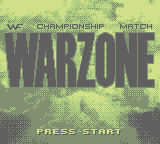 WWF War Zone (GB)   © Acclaim 1998    1/3