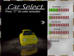 Top Gear Overdrive (N64)   © Kemco 1999    2/4