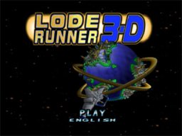 Lode Runner 3D (N64)   © Infogrames 1999    1/3