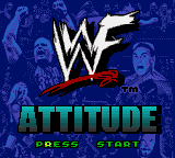 WWF Attitude (GBC)   © Acclaim 1999    1/3