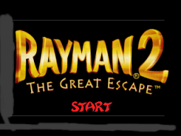 Rayman 2: The Great Escape (N64)   © Ubisoft 1999    1/3