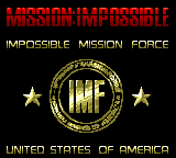 Mission: Impossible (GBC)   © Infogrames 2000    1/3