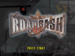 Road Rash 64 (N64)   © THQ 1999    1/3