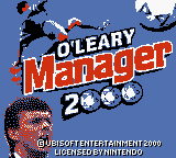O'Leary Manager 2000 (GBC)   © Ubisoft 2000    1/3