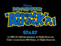 Donald Duck: Quack Attack (N64)   © Ubisoft 2000    1/3