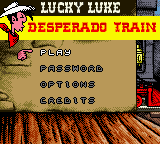 Lucky Luke: Desperado Train (GBC)   © Infogrames 2000    1/3