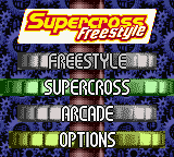 Supercross Freestyle (GBC)   © Infogrames 2000    1/4