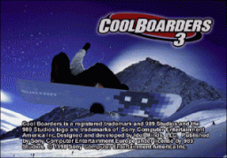 Cool Boarders 3 (PS1)   © Idol Minds 1998    1/3