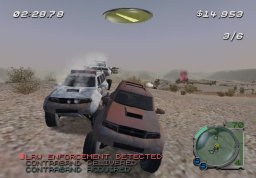 Smuggler's Run: Warzones (GCN)   © Rockstar Games 2002    3/3