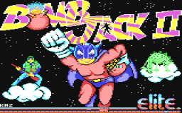 Bomb Jack II (C64)   © Elite 1986    1/2