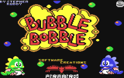 Bubble Bobble (C64)   © Firebird 1987    1/2
