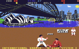 International Karate (C64)   © Activision 1986    2/2