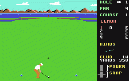 Leaderboard Golf (C64)   ©  1986    2/3