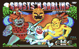 Ghosts 'N Goblins (C64)   © Elite 1986    5/7