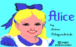 Alice In Videoland (C64)   © Audiogenic 1984    1/2