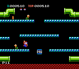 Mario Bros. (NES)   © Nintendo 1983    2/3