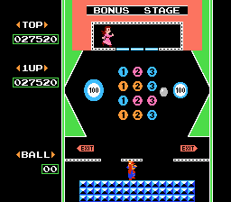 Pinball (1984) (NES)   © Nintendo 1984    3/3