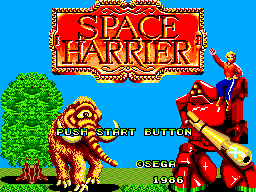 Space Harrier (SMS)   © Sega 1986    1/3