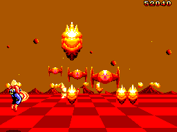 Space Harrier 3D (SMS) &nbsp; &copy; Sega 1988 &nbsp;  5/6