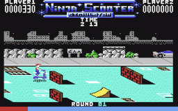 Ninja Scooter Simulator (C64) &nbsp; &copy;  1988 &nbsp;  2/2