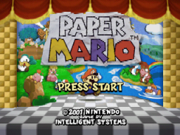 Paper Mario (N64)   © Nintendo 2000    1/4