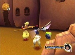 Aladdin: Nasira's Revenge (PS1)   © Disney Interactive 2001    2/3