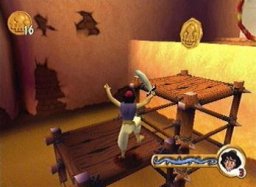 Aladdin: Nasira's Revenge (PS1)   © Disney Interactive 2001    3/3