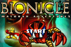 Bionicle: Matoran Adventures (GBA)   © EA 2002    1/3