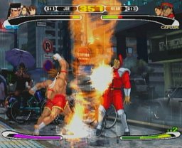 Capcom Vs. SNK: Millennium Fight 2000 PRO   © Capcom 2002   (PS1)    2/3
