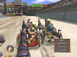 Circus Maximus: Chariot Wars (XBX)   © Encore Software 2002    2/3