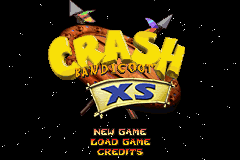Crash Bandicoot XS (GBA)   © Universal Interactive 2002    1/3