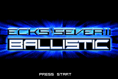 Ballistic: Ecks Vs. Sever II (GBA)   © BAM! 2002    1/3