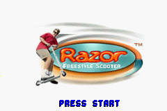Razor Freestyle Scooter (GBA)   © Ubisoft 2001    1/3