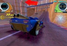 Hot Wheels: Velocity X (PS2)   © THQ 2002    1/3
