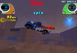 Hot Wheels: Velocity X (PS2)   © THQ 2002    2/3