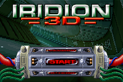 Iridion 3D (GBA)   © THQ 2001    1/3
