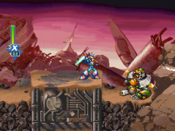 Mega Man X6 (PS1)   © Capcom 2001    1/4