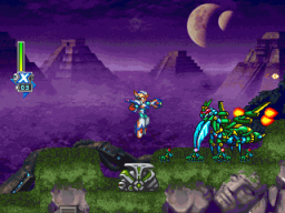 Mega Man X6 (PS1)   © Capcom 2001    2/4