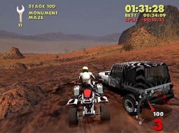 Paris Dakar Rally (PS2)   © Acclaim 2001    1/3