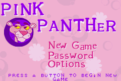 Pink Panther: Pinkadelic Pursuit (GBA)   © DreamCatcher 2002    1/2
