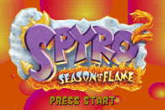Spyro 2: Season Of Flame (GBA)   © VU Games 2002    1/3