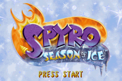 Spyro: Season Of Ice (GBA)   © Universal Interactive 2002    1/4