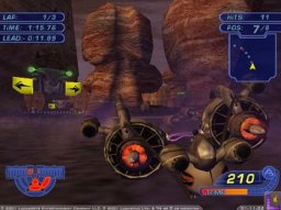 Star Wars Racer Revenge (PS2)   © LucasArts 2002    1/3