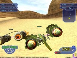 Star Wars Racer Revenge (PS2)   © LucasArts 2002    3/3