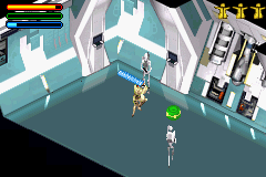 Star Wars: Episode I: Jedi Power Battles (GBA)   © THQ 2002    1/5